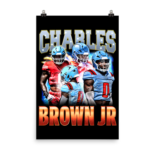 CHARLES BROWN 24"x36" POSTER