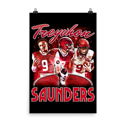 SAUNDERS 24"x36" POSTER