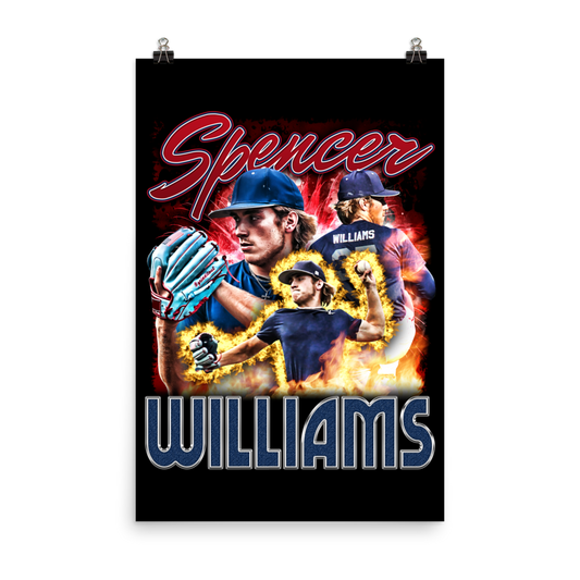 SPENCER WILLIAMS 24"x36" POSTER